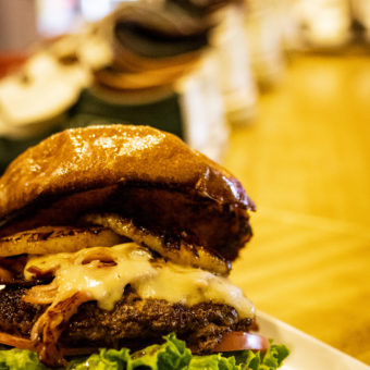 Burger, Healthy food, River City Lanes Grill